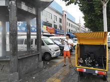 小广告高压冲洗车 城市牛皮癣的克星